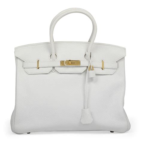 hermes white birkin bag